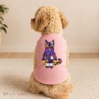 Spooky Cute Halloween Pattern Kitty Cat Doggie Tank thumb 2