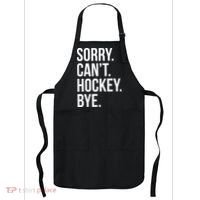 Sorry Cant Hockey Bye Apron thumb 0