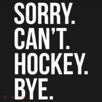 Sorry Cant Hockey Bye Pajama Set thumb 2