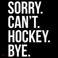 Sorry Cant Hockey Bye Visor thumb 3