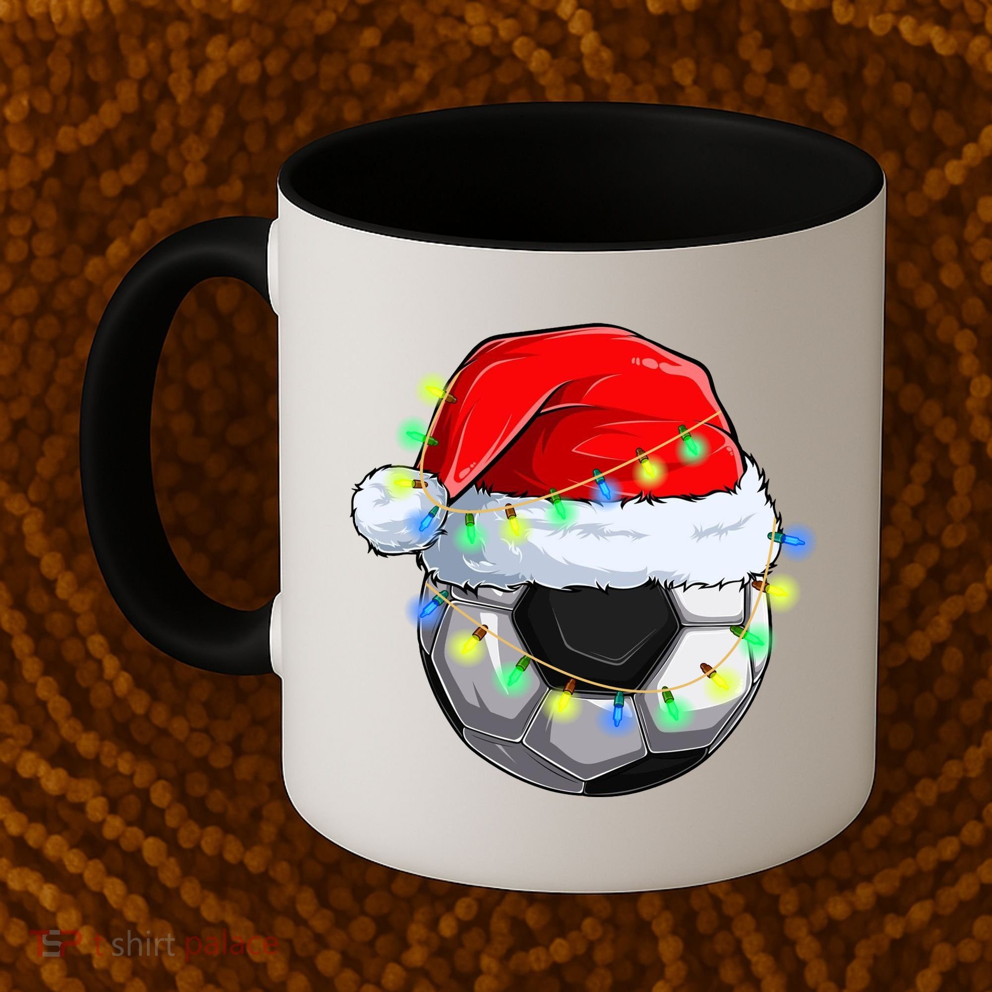 Soccer Christmas Holiday Gift Coffee Mug