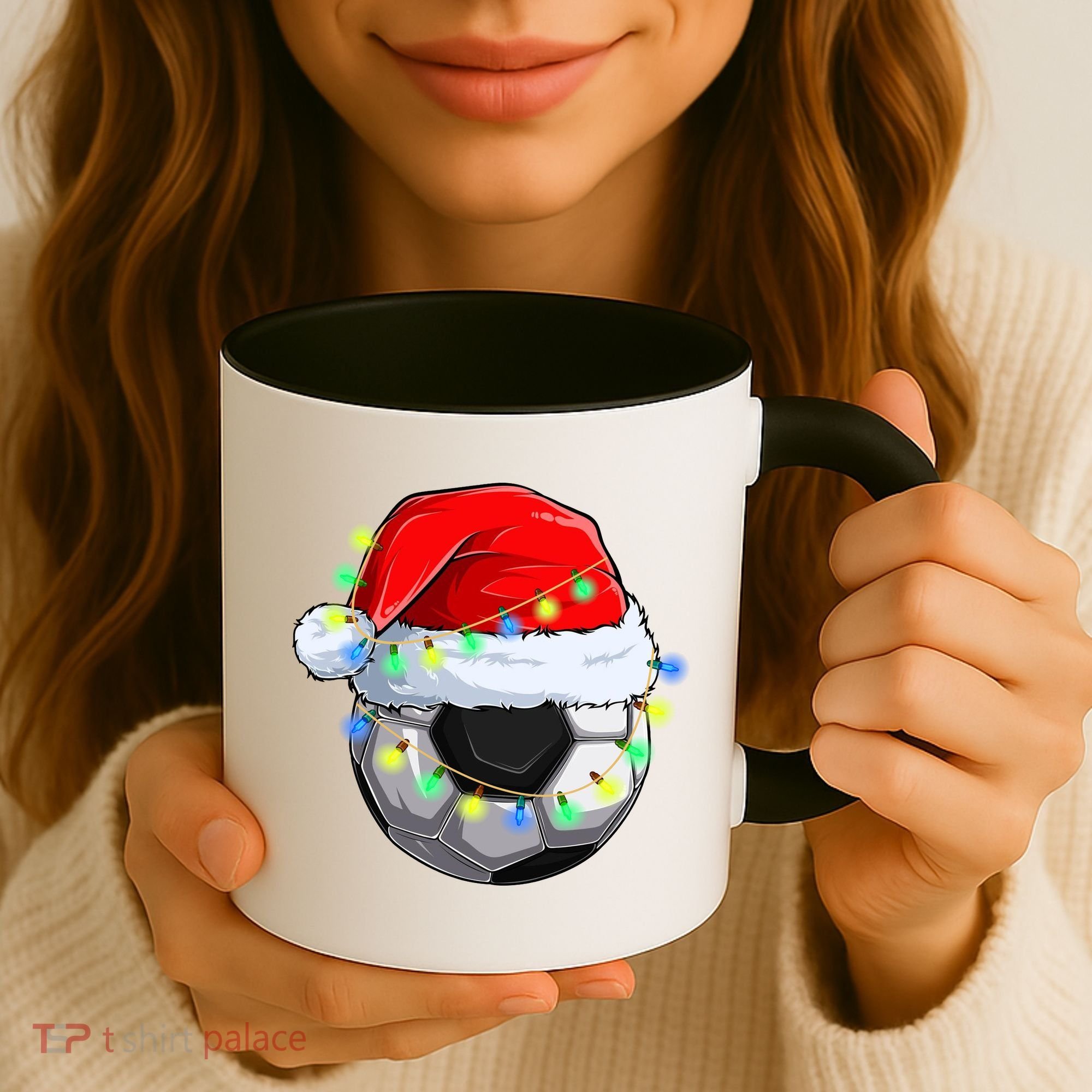 Soccer Christmas Holiday Gift Coffee Mug