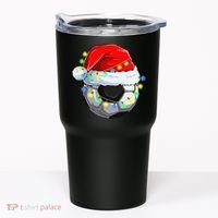 Soccer Christmas Holiday Gift Tumbler thumb 0