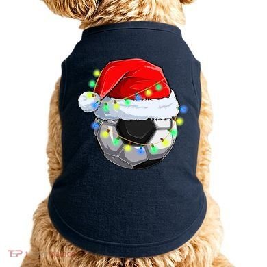 Soccer Christmas Holiday Gift Doggie Tank