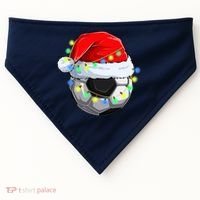 Soccer Christmas Holiday Gift USA-Made Doggie Bandana thumb 0