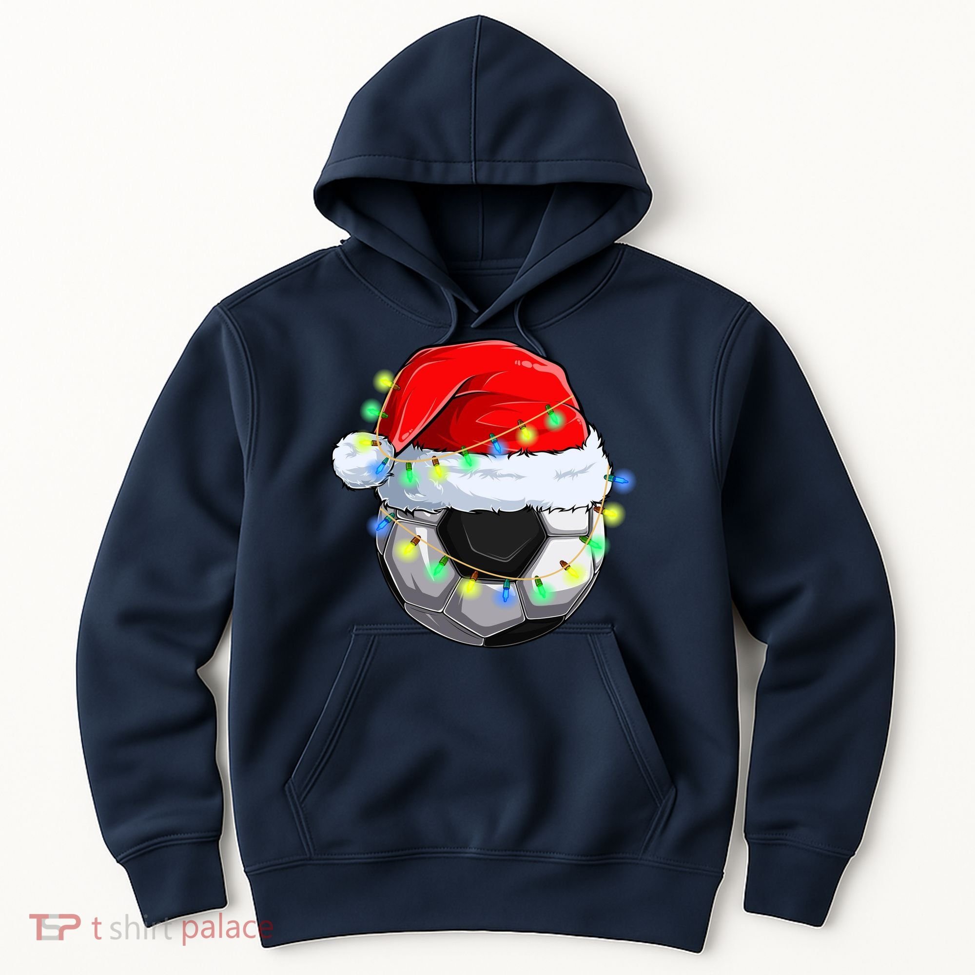 Soccer Christmas Holiday Gift Hoodie