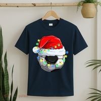Soccer Christmas Holiday Gift T-Shirt thumb 2