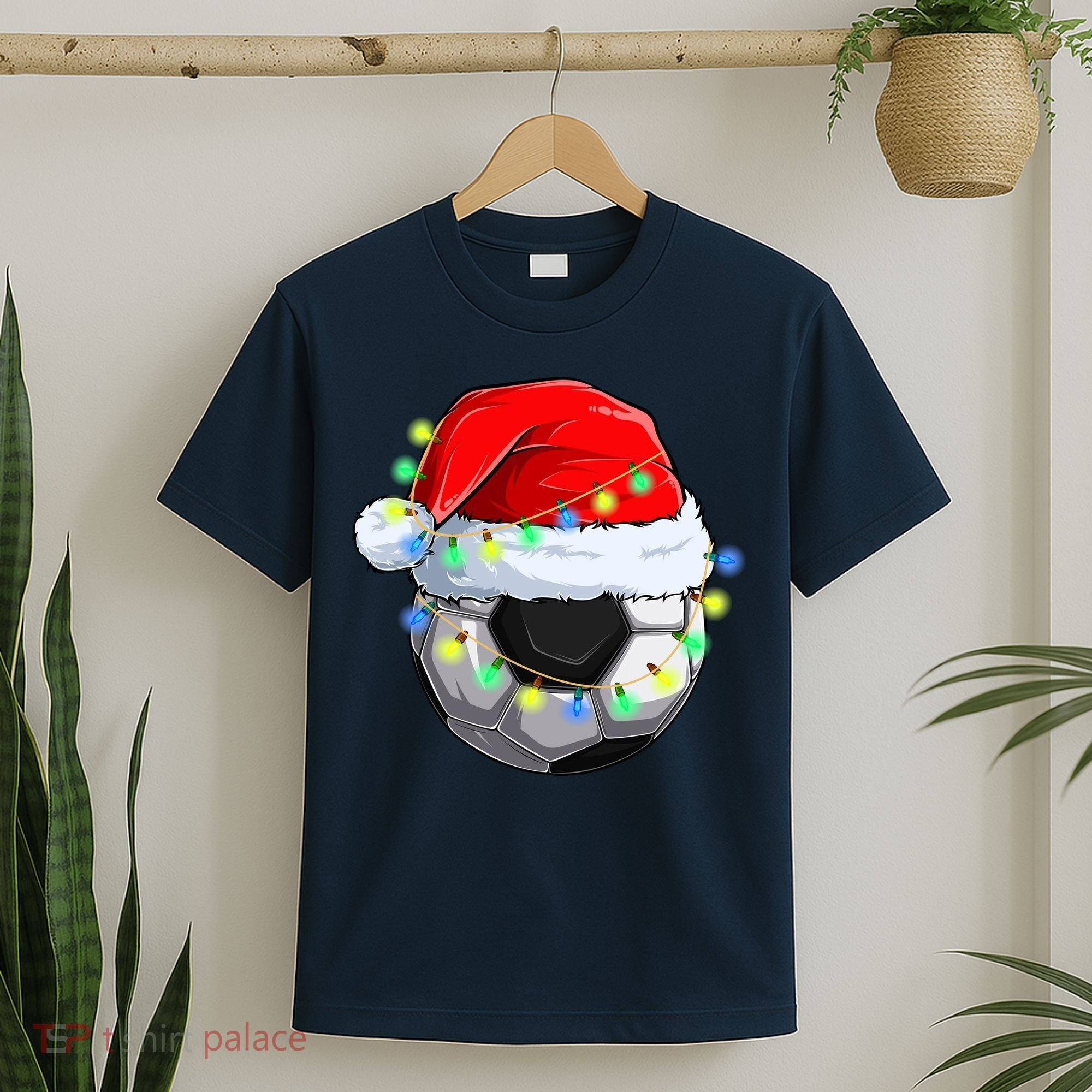 Soccer Christmas Holiday Gift T-Shirt
