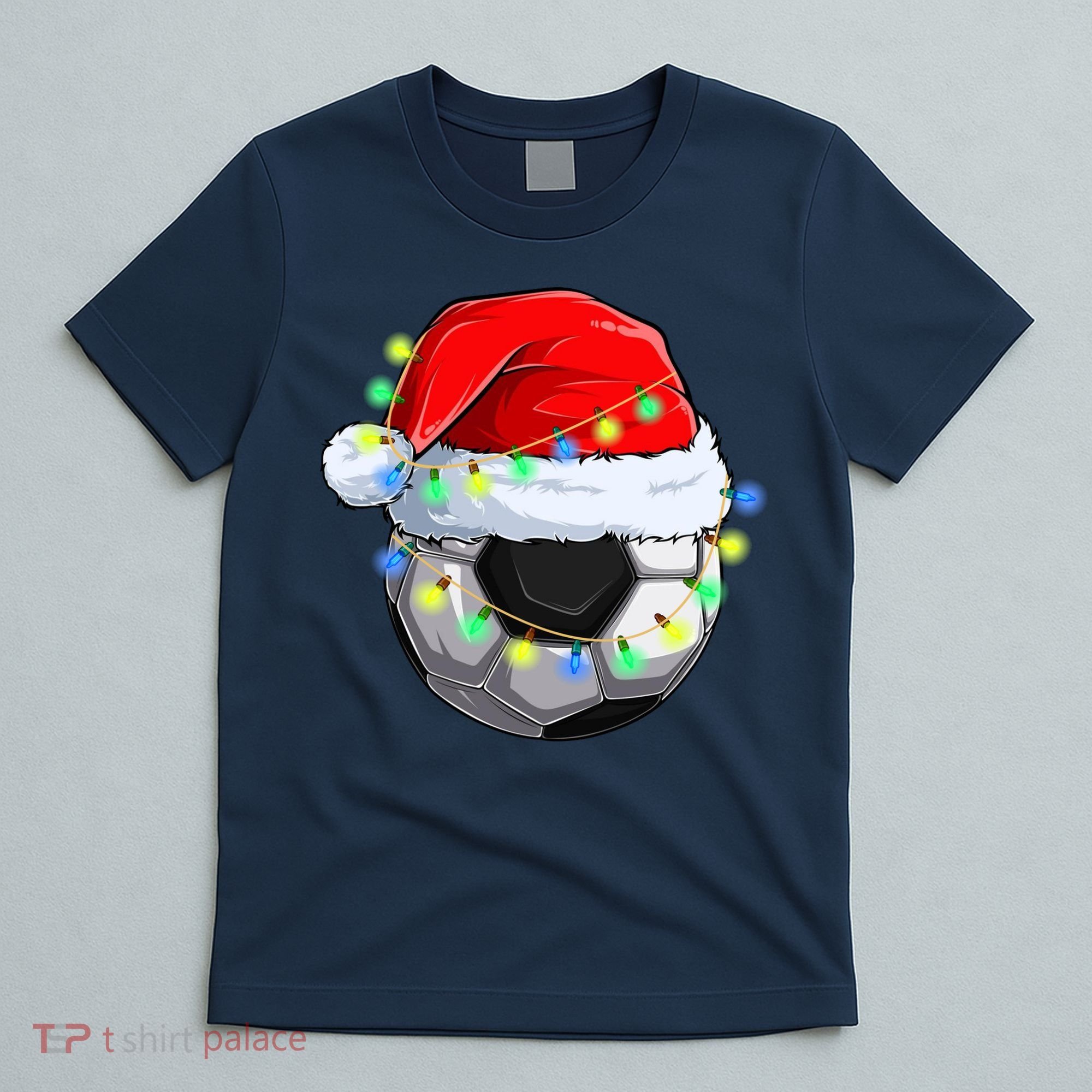Soccer Christmas Holiday Gift T-Shirt