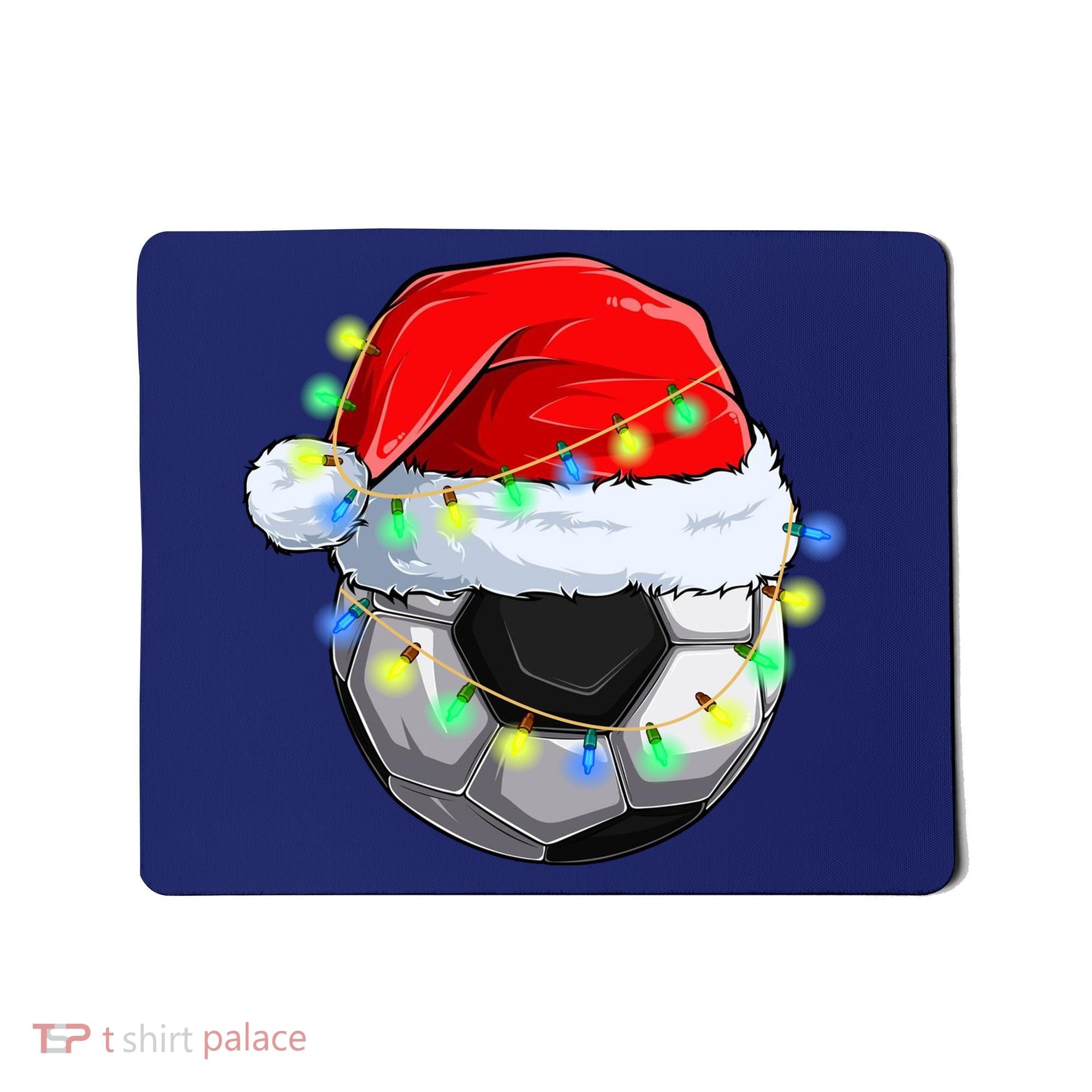 Soccer Christmas Holiday Gift Mousepad