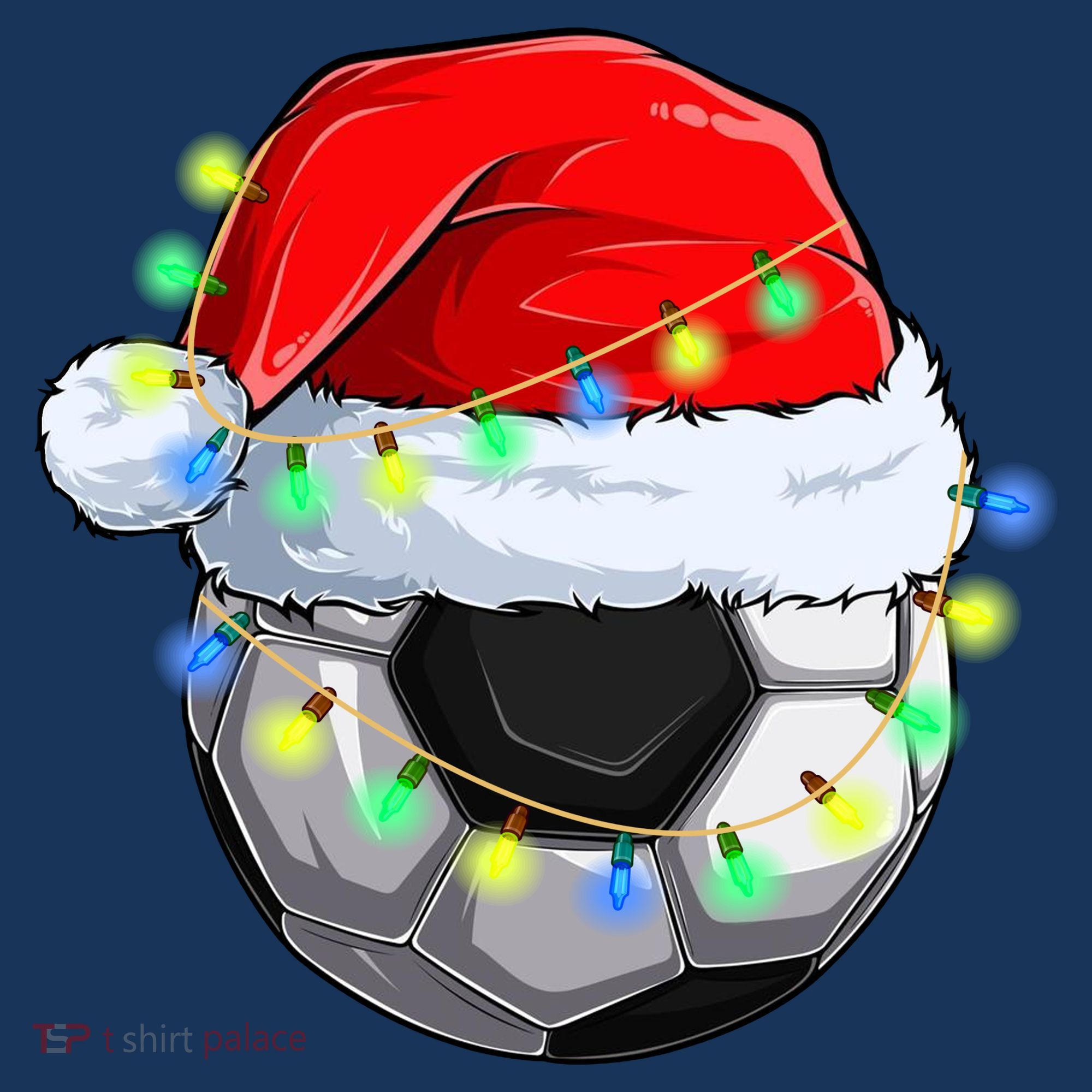 Soccer Christmas Holiday Gift Mousepad