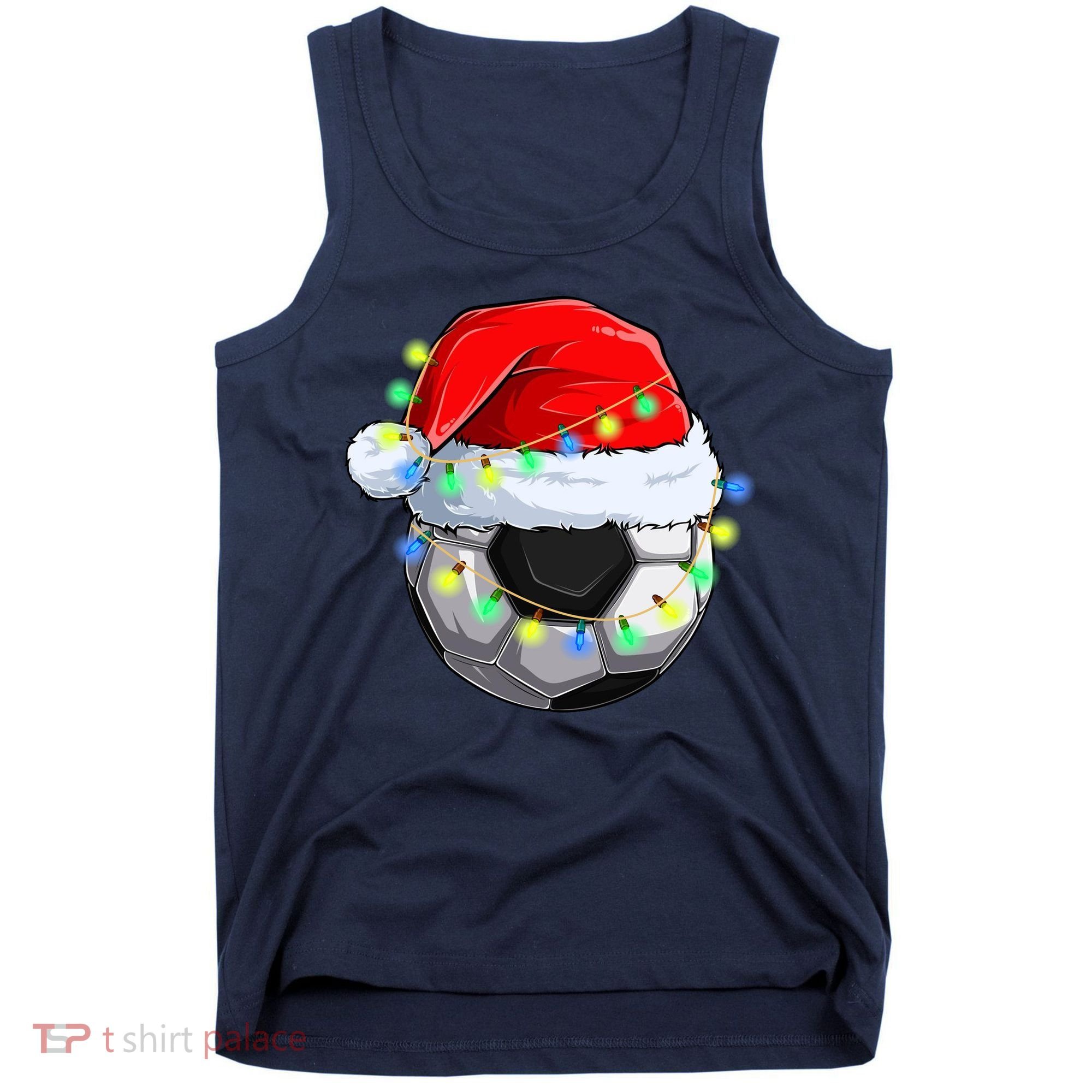 Soccer Christmas Holiday Gift Tank Top
