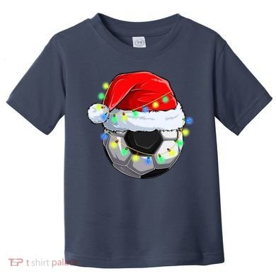 Soccer Christmas Holiday Gift Toddler T-Shirt
