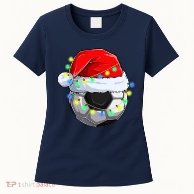 Soccer Christmas Holiday Gift Women's T-Shirt