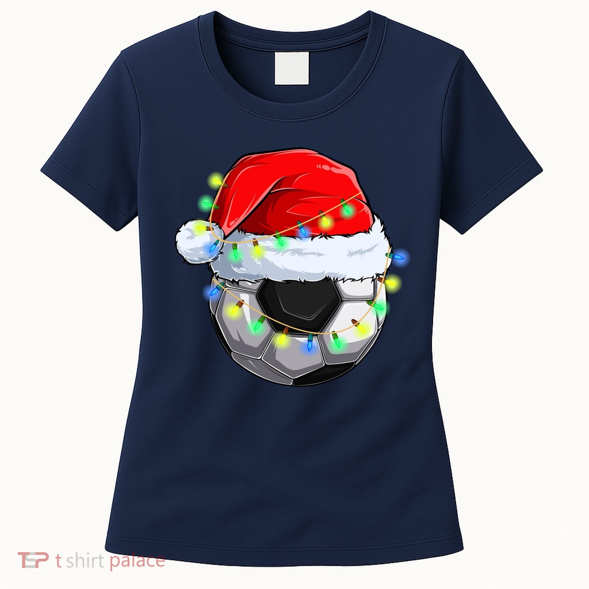 Soccer Christmas Holiday Gift Women's T-Shirt