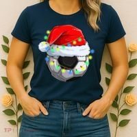 Soccer Christmas Holiday Gift Women's T-Shirt thumb 2