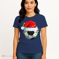 Soccer Christmas Holiday Gift Women's T-Shirt thumb 4