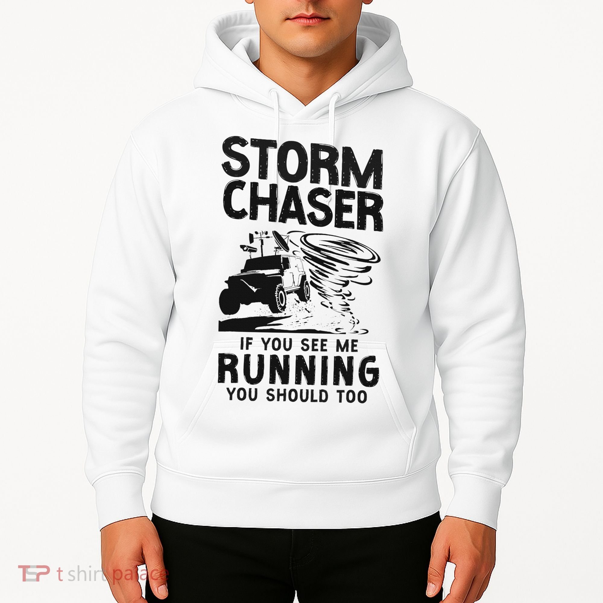 Storm Chaser Hurricane Meteorology Tornado Storm Chaser If Hoodie