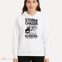 Storm Chaser Hurricane Meteorology Tornado Storm Chaser If Hoodie thumb 5