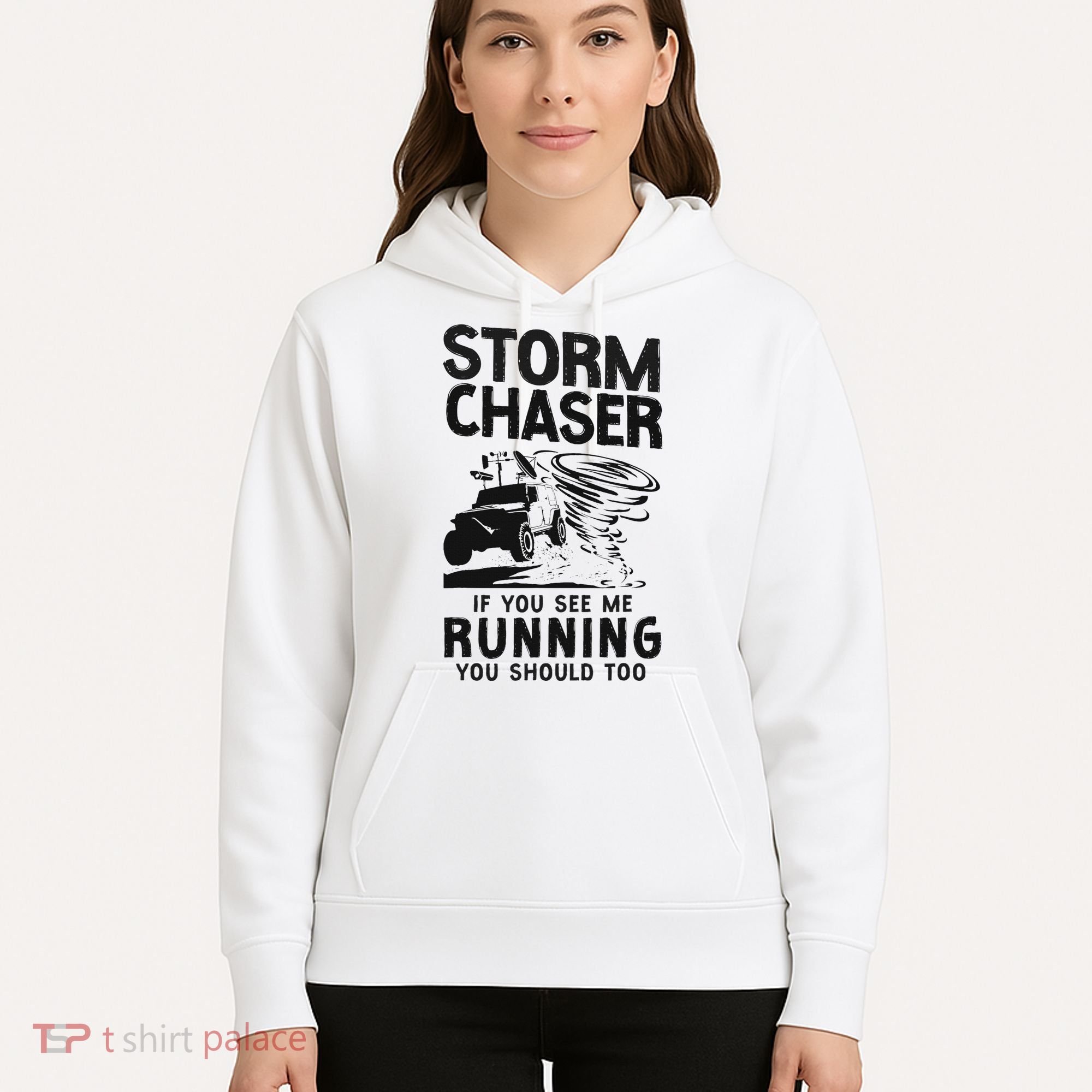 Storm Chaser Hurricane Meteorology Tornado Storm Chaser If Hoodie