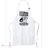 Storm Chaser Hurricane Meteorology Tornado Storm Chaser If Apron thumb 0