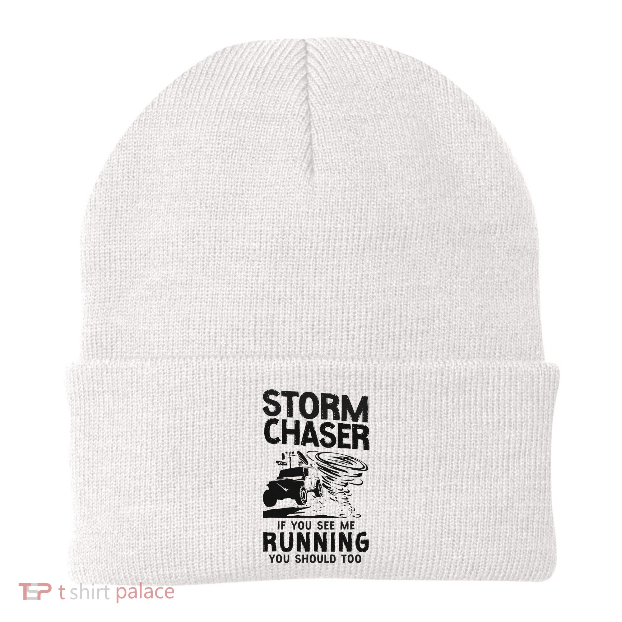 Storm Chaser Hurricane Meteorology Tornado Storm Chaser If Beanie