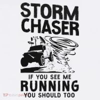 Storm Chaser Hurricane Meteorology Tornado Storm Chaser If Beanie thumb 2