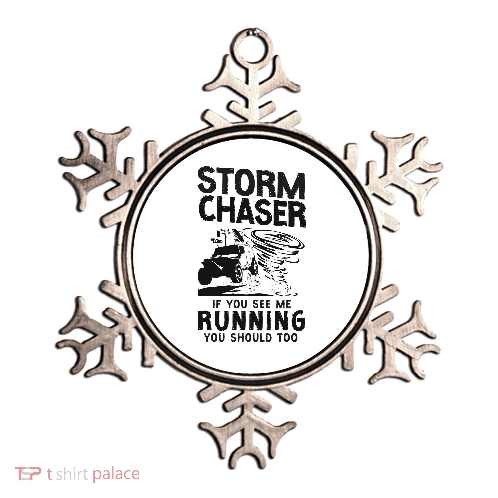 Storm Chaser Hurricane Meteorology Tornado Storm Chaser If Ornament