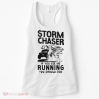Storm Chaser Hurricane Meteorology Tornado Storm Chaser If Women's Tank Top thumb 0