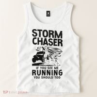 Storm Chaser Hurricane Meteorology Tornado Storm Chaser If Tank Top thumb 2