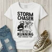 Storm Chaser Hurricane Meteorology Tornado Storm Chaser If Women's T-Shirt thumb 3