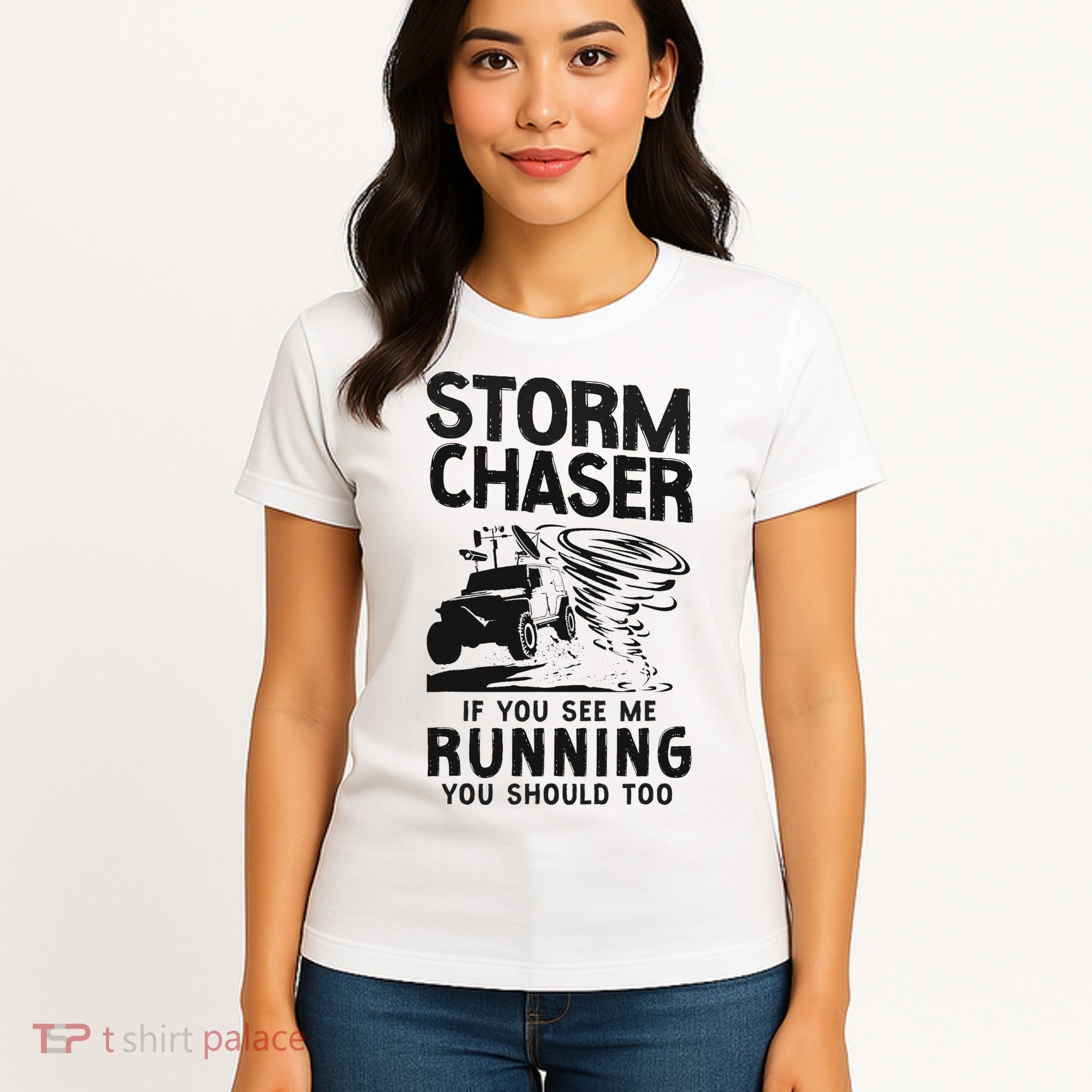 Storm Chaser Hurricane Meteorology Tornado Storm Chaser If Women's T-Shirt