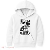 Storm Chaser Hurricane Meteorology Tornado Storm Chaser If Kids Hoodie thumb 0