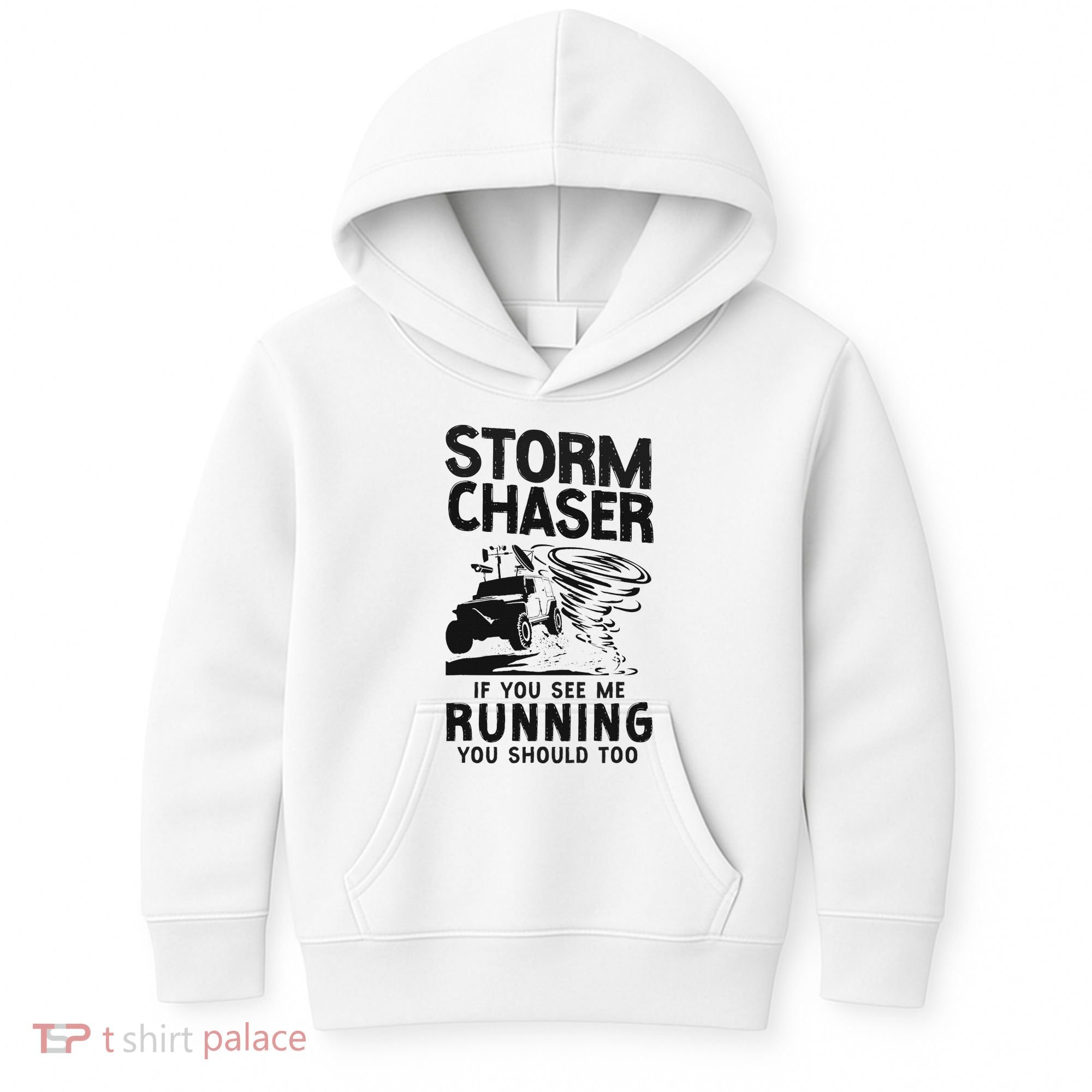 Storm Chaser Hurricane Meteorology Tornado Storm Chaser If Kids Hoodie