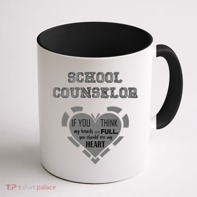 School Counselor  Coffee Mug back