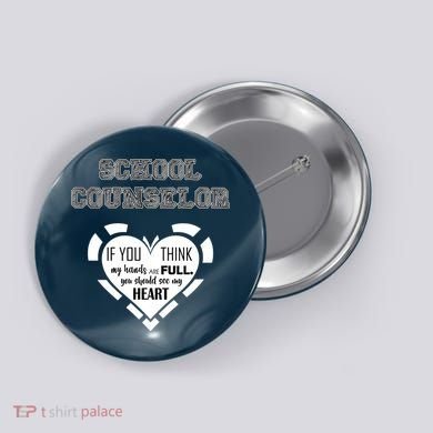 School Counselor  Button