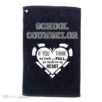 School Counselor  Golf Towel