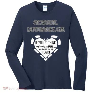 School Counselor  Women's Long Sleeve Shirt
