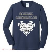 School Counselor  Kids Long Sleeve Shirt thumb 0