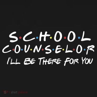 School Counselor I'll Be There For You Doggie Tank