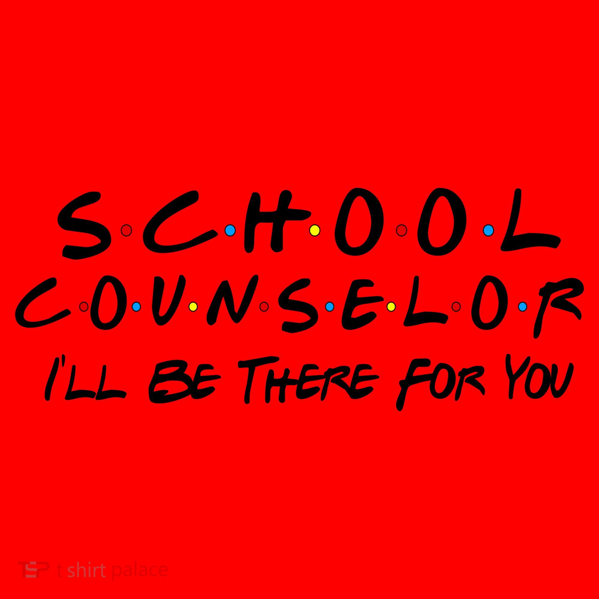 School Counselor I'll Be There For You Santa Hat