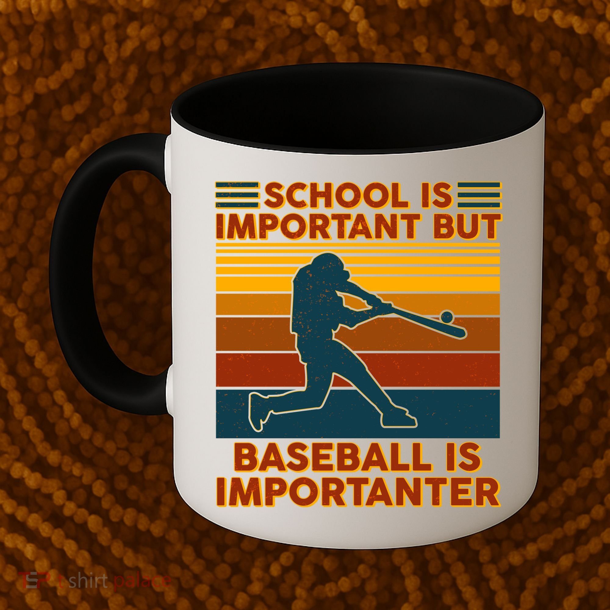 School Is Important But Baseball Is Importanter Coffee Mug