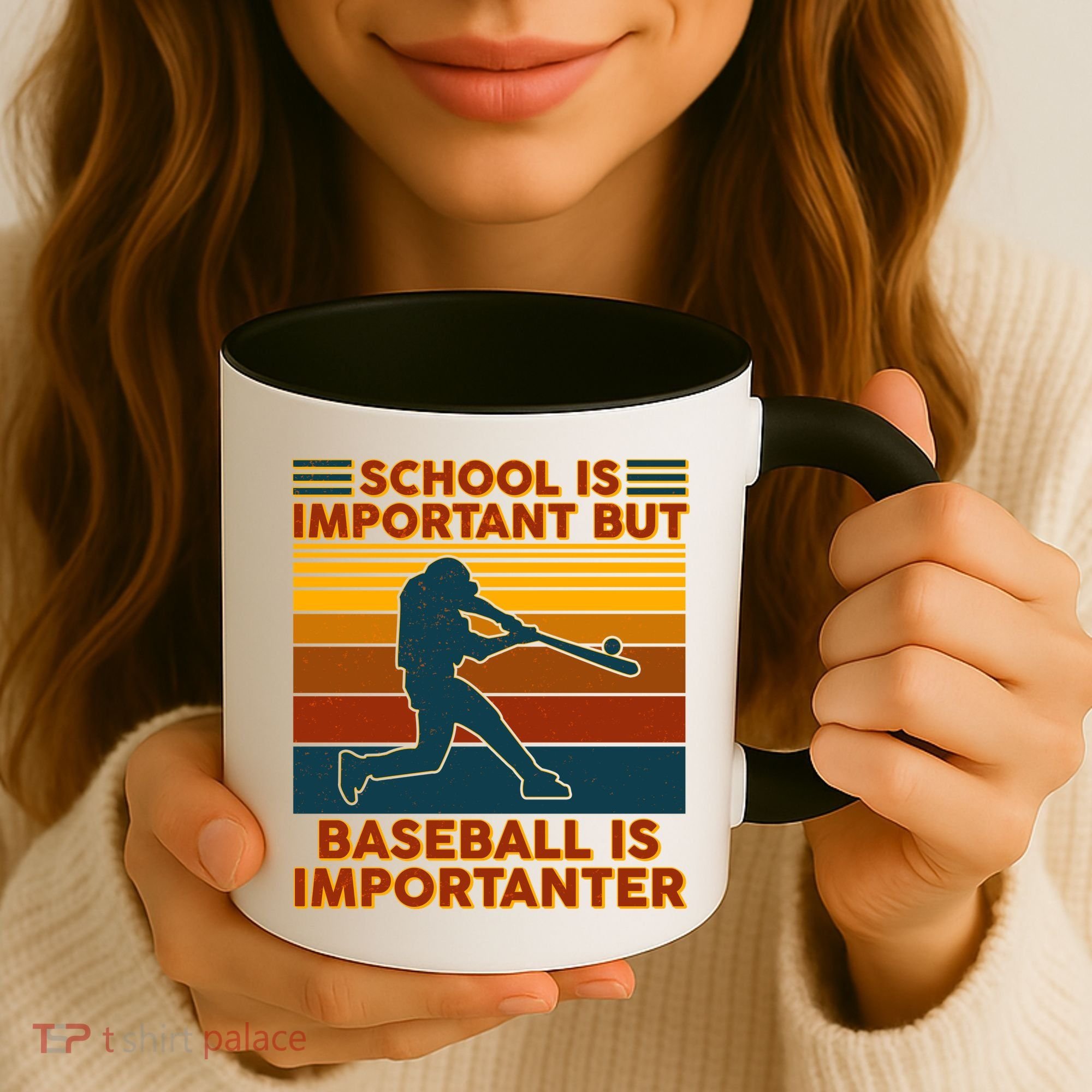 School Is Important But Baseball Is Importanter Coffee Mug