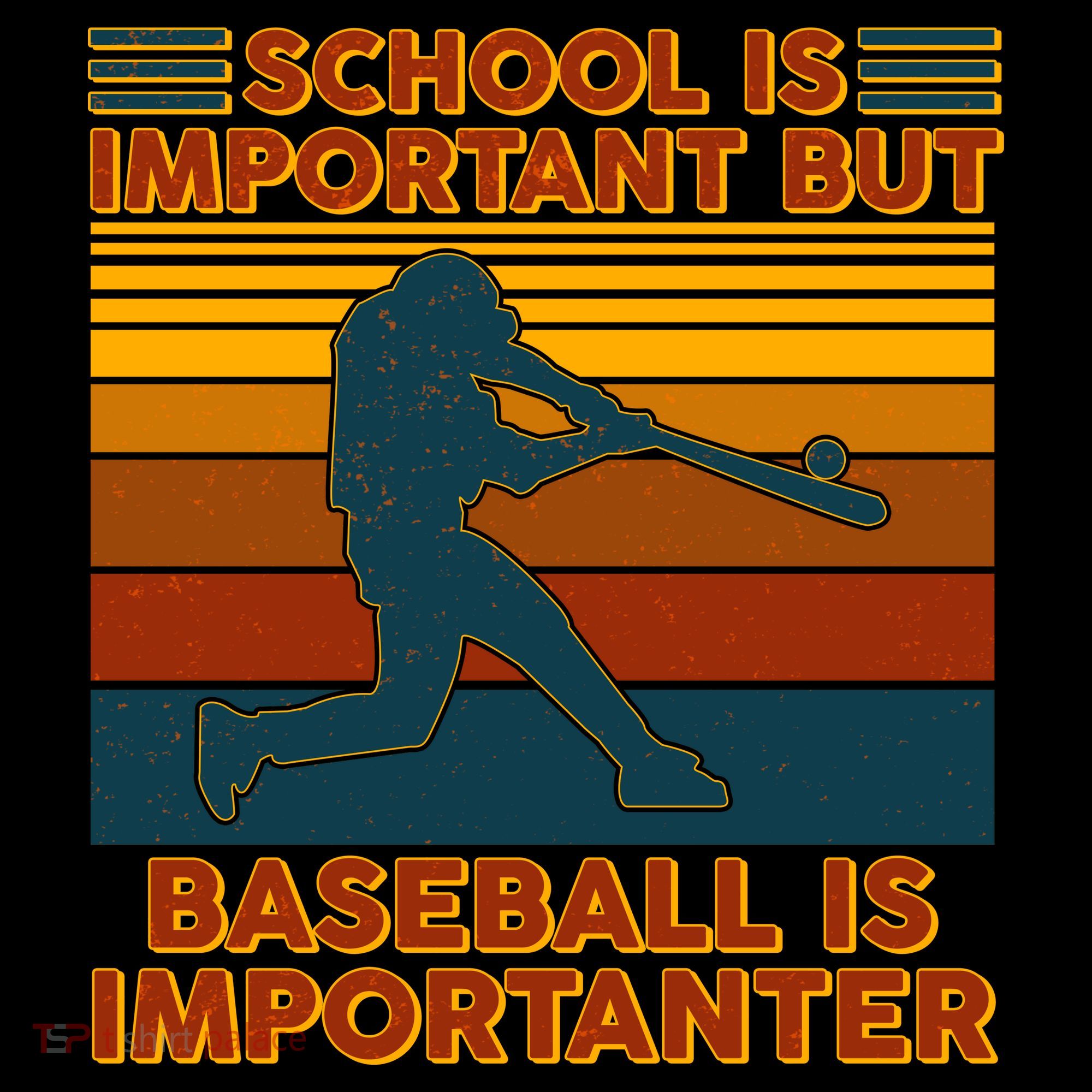 School Is Important But Baseball Is Importanter Women's T-Shirt