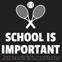 School Is important But Tennis Is Importanter Beanie thumb 2