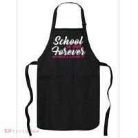 School Is Out Forever Retired Apron thumb 0