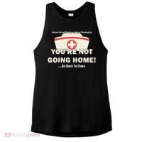 School Nurse Go Back To Class Ladies PosiCharge Tri-Blend Wicking Tank thumb 0