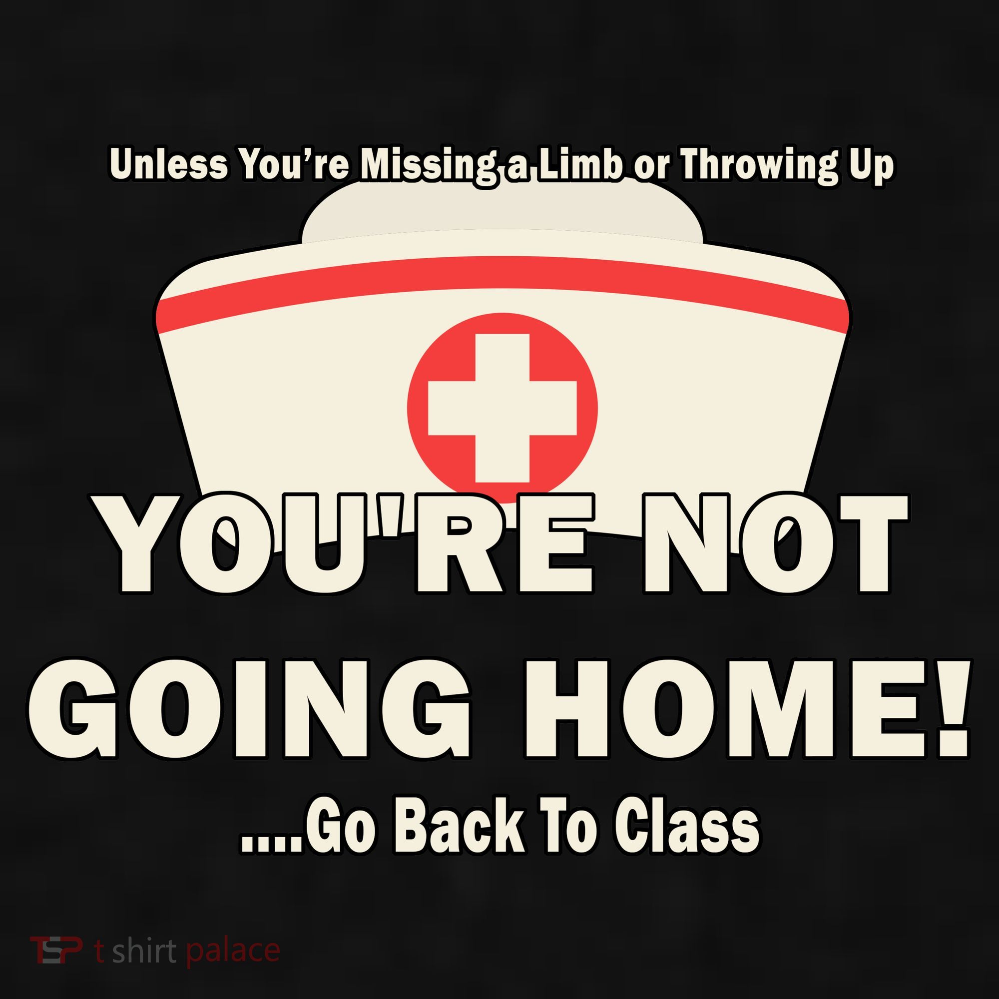 School Nurse Go Back To Class Ladies PosiCharge Tri-Blend Wicking Tank