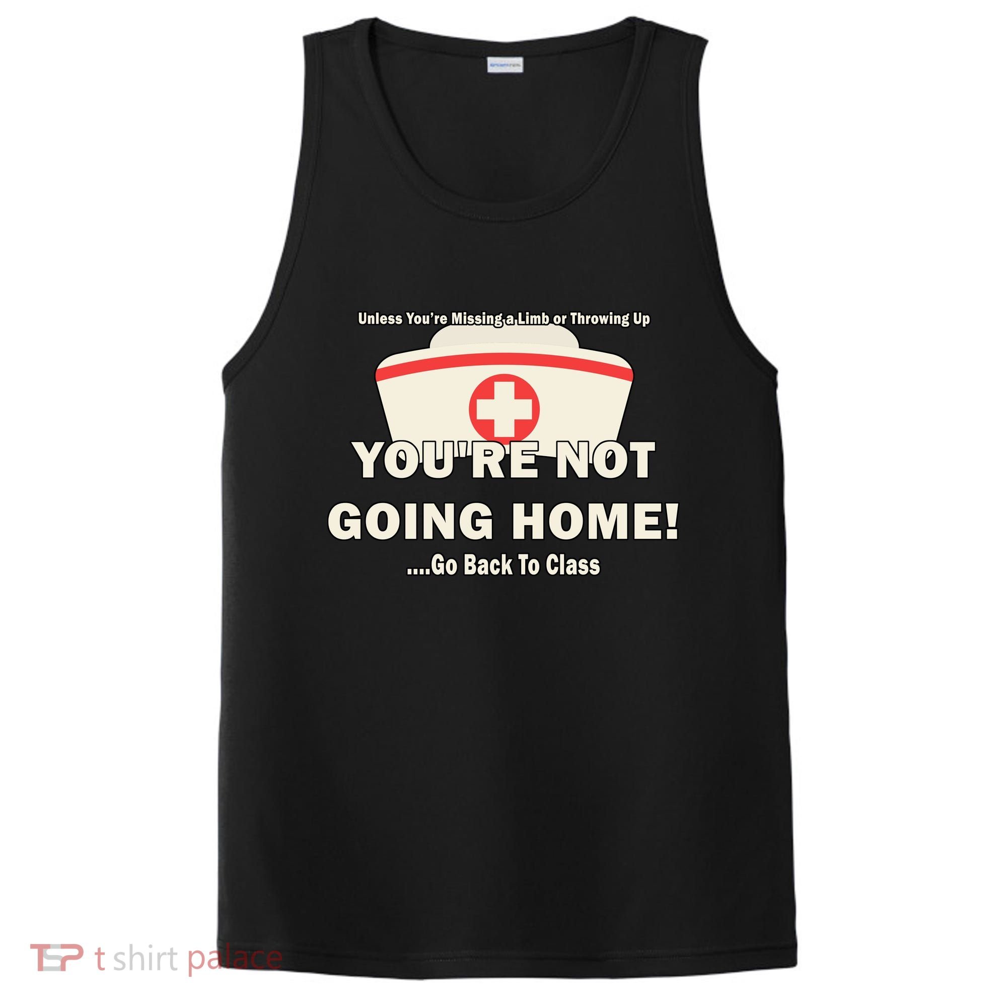 School Nurse Go Back To Class PosiCharge Competitor Tank
