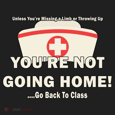 School Nurse Go Back To Class Sport-Tek Posi-UV Pro Polo